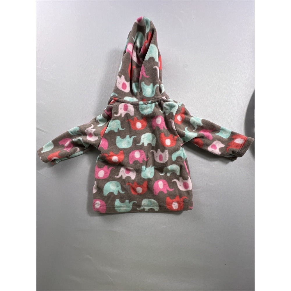 Lot of 4 Baby Girl Fleece CARTER'S Outerwear/Jackets/ Outfit 3 months - Picture 11 of 15